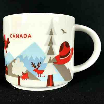 Starbucks You Are Here Series CANADA 2015 Coffee Mug Red 14 Oz - Sold on eBay Jul, 13th 2019 for $18.29