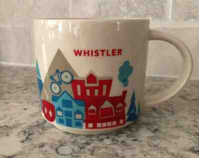 STARBUCKS You Are Here Coffee Mug Cup Large British Columbia Canada WHISTLER - Sold on eBay Jul, 13th 2019 for $17.99