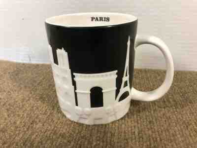 Starbucks Paris 3D Relief Collector Series Skyline Mug 16 oz Eiffel Tower 2011 - Sold on eBay Jul, 13th 2019 for $19.99