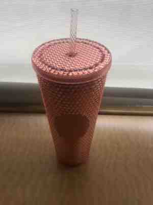 NEW *Rare* Starbucks Pink Iridescent Holographic Diamond Facet 24oz Cold Cup - Sold on eBay Jul, 13th 2019 for $20.99