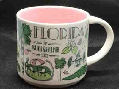 NEW 2018 Starbucks FLORIDA Been There Series Collection 14 Oz Ceramic Cup Mug - Sold on eBay Jul, 13th 2019 for $19.95