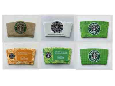 Starbucks cup sleeves (6) - Sold on eBay Jul, 13th 2019 for $29.00