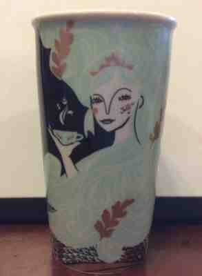 STARBUCKS 2018 MUG TRAVEL TUMBLER SIREN MERMAID BLACK GOLD 12 fl oz - No Lid - Sold on eBay Jul, 13th 2019 for $15.00