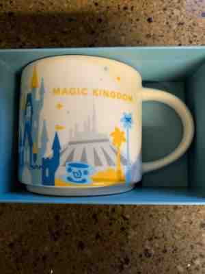 Starbucks mug Magic Kingdom v1, You Are Here rare  - Sold on eBay Jul, 12th 2019 for $330.00