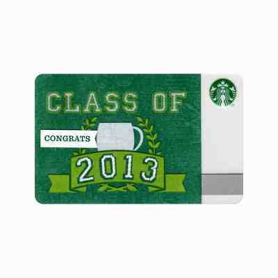 Lot of 50 Class of 2013 Congrats Graduation Starbucks Gift Cards | #6085 - Sold on eBay Nov, 3rd 2019 for $19.99