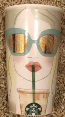 NEW 2016 Starbucks Los Angeles Double Wall Traveler Ceramic Tumbler 12 oz - Sold on eBay Nov, 3rd 2019 for $44.99