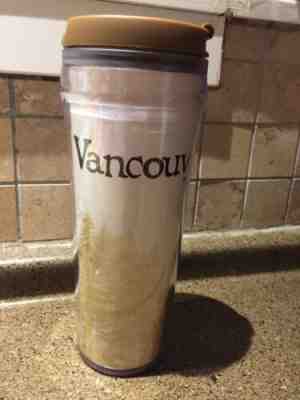 Rare Starbucks Global Icon Series Vancouver Travel Mug 2009 New without tag - Sold on eBay Nov, 3rd 2019 for $20.00