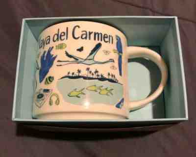 Playa del Carmen Starbucks Mexico Been There Series 14oz Mug New With Box - Sold on eBay Nov, 2nd 2019 for $29.99