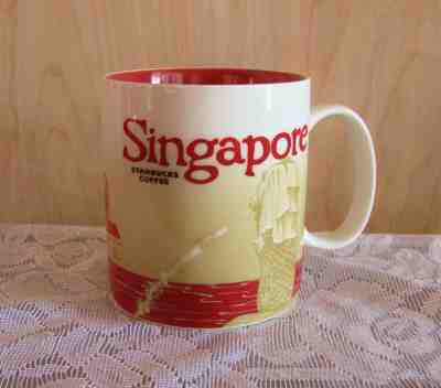 Starbucks Singapore Red Global Icon Series Merlion Design 16 fl oz. Mug New - Sold on eBay Nov, 2nd 2019 for $19.99
