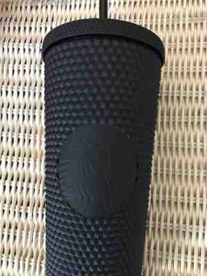 NEW Starbucks Fall 2019 MATTE BLACK STUDDED TUMBLER CUP MUG 24oz LIMITED EDITION - Sold on eBay Nov, 2nd 2019 for $65.00