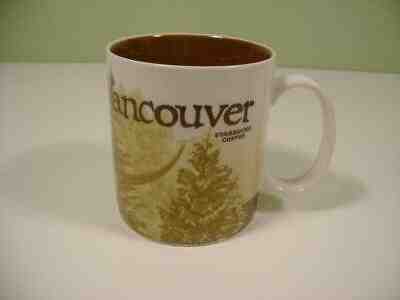 NEW STARBUCKS 2011 VANCOUVER CANADA GLOBAL ICON CITY 16 OZ COLLECTOR COFFEE MUG - Sold on eBay Nov, 2nd 2019 for $39.99