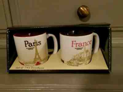 Starbucks Paris and France Demi Espresso Cups Set Of Two Demitasse 3 oz NEW!  - Sold on eBay Nov, 2nd 2019 for $25.95