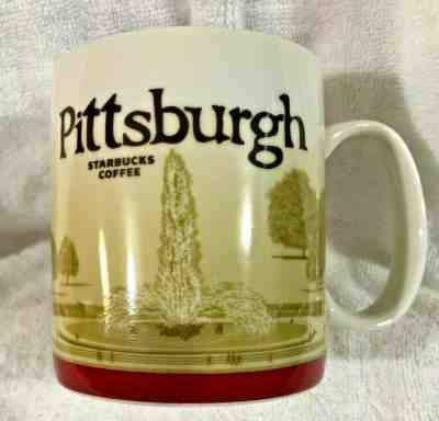 Starbucks Pittsburgh Global Icon Collectors Series 2012 Ceramic Coffee Mug 16 oz - Sold on eBay Nov, 2nd 2019 for $21.99