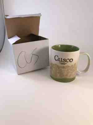 Starbucks Cusco Peru Global Icon Collector Series City Coffee Mug 16 OZ New Box - Sold on eBay Nov, 2nd 2019 for $55.80