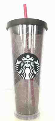 Starbucks Fall 2019 - Spiderweb Halloween Tumbler - Sold on eBay Nov, 2nd 2019 for $34.99