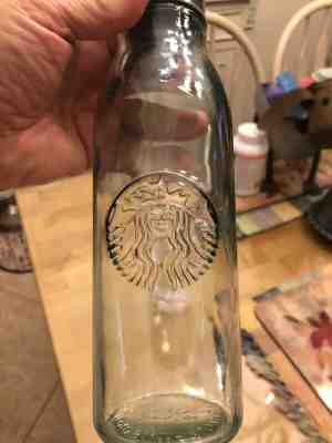 Starbucks Recycled Glass Water Bottle  - Sold on eBay Nov, 2nd 2019 for $20.00