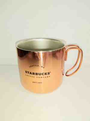 Starbucks Copper Stainless Steel Handle Coffee Mug 12 oz pre-owned - Sold on eBay Nov, 2nd 2019 for $20.00