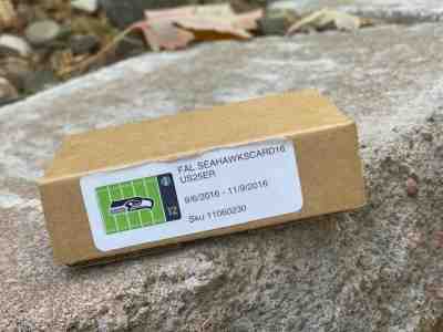 Seattle Seahawks Starbucks Gift Cards New Lot box of 25 NFL 2016 MIB Mint Champs - Sold on eBay Nov, 2nd 2019 for $21.00