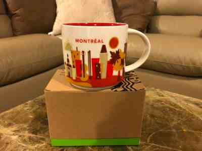 Montreal Starbucks mug YAH collection - Fast ship from NYC - Sold on eBay Nov, 2nd 2019 for $38.00