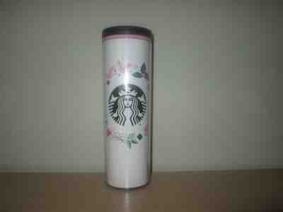 New STARBUCKS 2018 Holiday 16 Oz Travel Plastic Cup Tumbler Mug w/ Doves, Holly  - Sold on eBay Nov, 2nd 2019 for $15.95