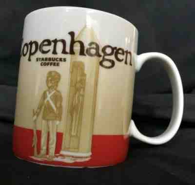 Starbucks City Mug Cup Global Icon Series Copenhagen Denmark 16oz Kobenhavn NWT