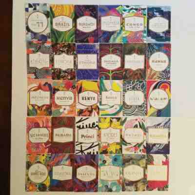 30 Starbuck Seattle Reserve Roastery taster card Ethiopia Guatemala Peru Sumatra - Sold on eBay Nov, 2nd 2019 for $28.97