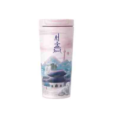 Starbucks Stainless Steel tumbler Seoul tour tumbler 355ml Starbucks Korea - Sold on eBay Nov, 2nd 2019 for $34.90