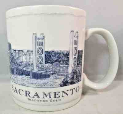 Starbucks Coffee Mug Cup Sacramento Architecture 18 Ounce 2006 Large  - Sold on eBay Nov, 2nd 2019 for $20.49
