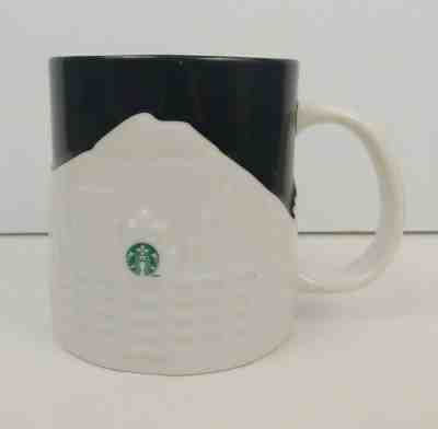 Starbucks Seattle Coffee Mug City Skyline Collector Series 2012 Embossed Ferry - Sold on eBay Nov, 2nd 2019 for $15.00