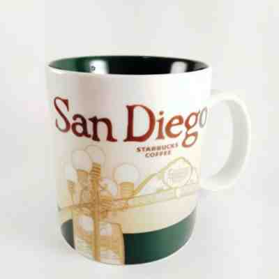 STARBUCKS SAN DIEGO 2011 Global Icon Collector's Series 16 Ounce Mug Cup - Sold on eBay Nov, 2nd 2019 for $23.04