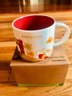 STARBUCKS ~ Barcelona ~ "You Are Here" Icon Mug (NEW) ~14 Oz  NWT Spain  - Sold on eBay Nov, 2nd 2019 for $27.99