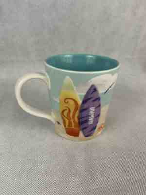 Starbucks Hawaii Mug Surfboards Bone China Coffee Cup 2010 - Sold on eBay Nov, 2nd 2019 for $34.99
