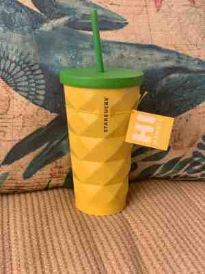 Starbucks Pineapple Tumbler - Sold on eBay Nov, 2nd 2019 for $39.95
