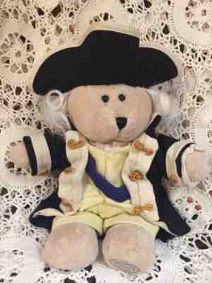 Starbucks Bearista Bear 2005 George Washington Bear, rare with both tags - Sold on eBay Nov, 2nd 2019 for $49.99
