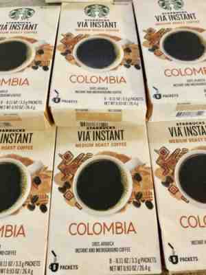 starbucks via ready instant 104 single packets Colombia + Star rewards - Sold on eBay Nov, 1st 2019 for $59.99