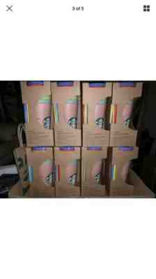 Starbucks Reusable COLOR CHANGING Cold Cup Collection Pack Of 5 Lids Straws 24oz - Sold on eBay Nov, 1st 2019 for $89.68