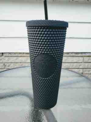 NEW Starbucks Matte Black Studded 24oz Tumbler Cup Fall 2019, SOLD OUT - Sold on eBay Nov, 1st 2019 for $67.00