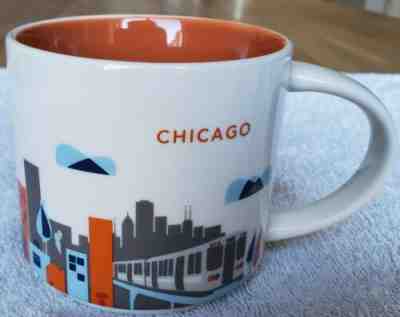 Starbucks Chicago "You Are Here Collection" Coffee mug New in Box - Sold on eBay Nov, 1st 2019 for $19.99