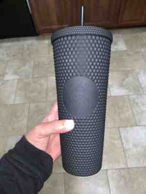 BRAND NEW FALL 2019 STARBUCKS MATTE BLACK STUDDED TUMBLER CUP LIMITED EDITION! - Sold on eBay Nov, 1st 2019 for $80.00