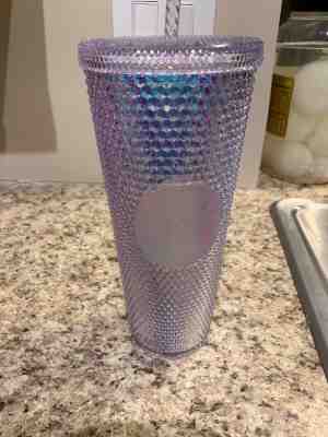 2018 RAINBOW STARBUCKS IRIDESCENT STUDDED COLD CUP UNICORN TUMBLER GLITTER - Sold on eBay Nov, 1st 2019 for $65.00