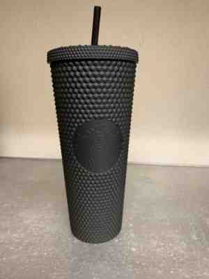 New Starbucks 2019 Matte Black Studded Halloween Limited Edition Tumbler 24oz - Sold on eBay Nov, 1st 2019 for $62.00