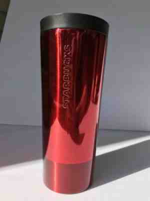 NWT Starbucks Red Travel To Go Coffee Tea Mug Cup Tumbler 16 Oz - Sold on eBay Nov, 1st 2019 for $22.90