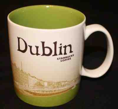 Starbucks 2014 DUBLIN Global Icon Collector Series City Mug 16 Oz - Sold on eBay Nov, 1st 2019 for $17.50