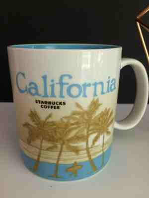Starbucks 2010 California Collector Series Global Icon Mug Cup 16 oz Coffee - Sold on eBay Nov, 1st 2019 for $18.95
