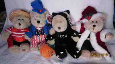4 Starbucks Bearista Plush Bears Set NWT Diff Editions Great Gift EXC FREE SHIP - Sold on eBay Nov, 1st 2019 for $24.95