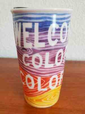 Welcome to Colorful Colorado Starbucks Ceramic Tumbler - Sold on eBay Nov, 1st 2019 for $19.99