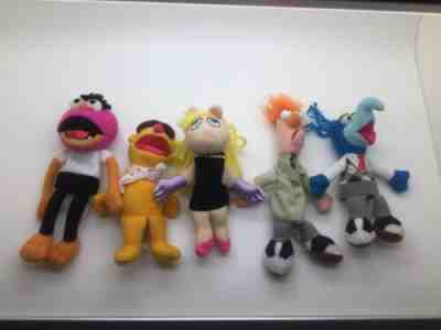 Muppets Starbucks Finger Puppets (Set Of 5) MsPig Kermit Gonzo Beaker  - Sold on eBay Nov, 1st 2019 for $20.99