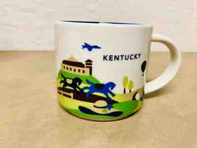 Starbucks Coffee Mug 2014 You Are Here YAH Collectible Cup Kentucky Horse Derby - Sold on eBay Nov, 1st 2019 for $19.48