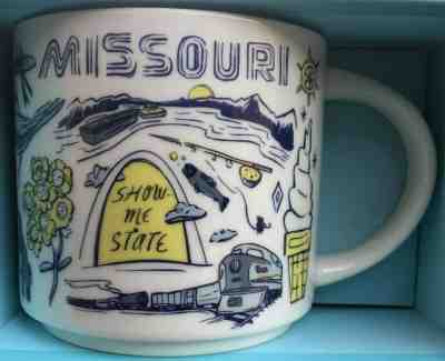 Starbucks 14oz Mug “Been There” Missouri, MIB, **FREE SHIPPING ** - Sold on eBay Nov, 1st 2019 for $26.95