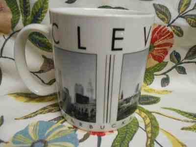 STARBUCKS  18 OZ CLEVELAND CITY SCENES MUG 2003 BARISTA COLLECTION SERIES - Sold on eBay Nov, 1st 2019 for $29.95